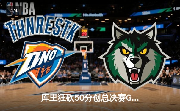 库里狂砍50分创总决赛G4历史纪录，勇士加时险胜绿军扳平总比分 - 4